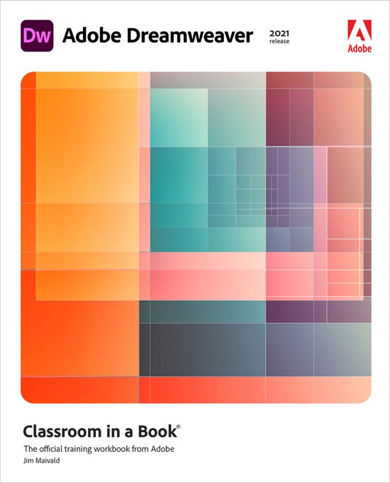 boekenbalie_9780136875239_cover Classroom in a Book- Adobe Dreamweaver Classroom in a Book (2021 release)