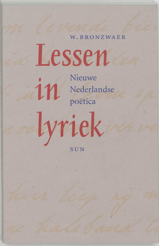 W. Bronzwaer Lessen In Lyriek thumbnail