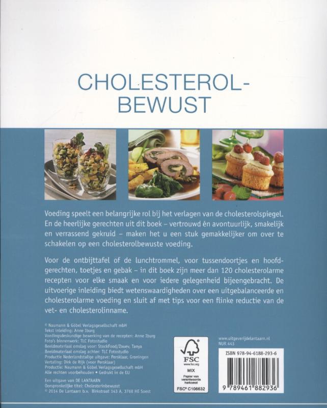 Gezonde voeding - Cholesterolbewust achterkant