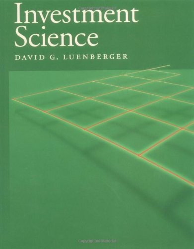 David G. Luenberger Investment Science