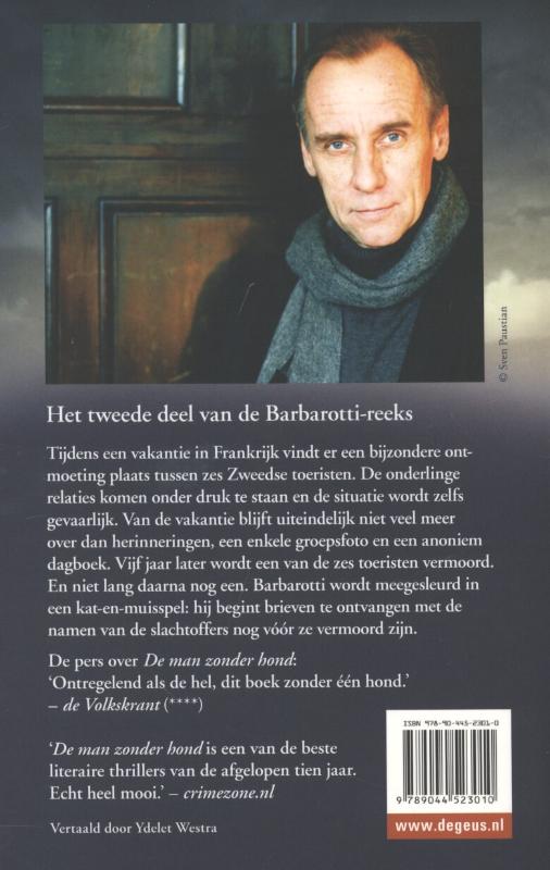 Een heel ander verhaal / Barbarotti / 2 achterkant