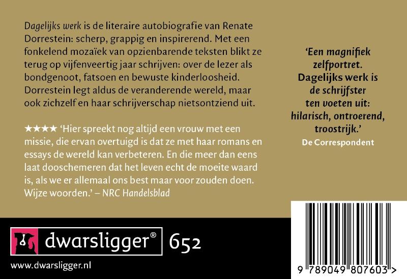 Dagelijks werk achterkant