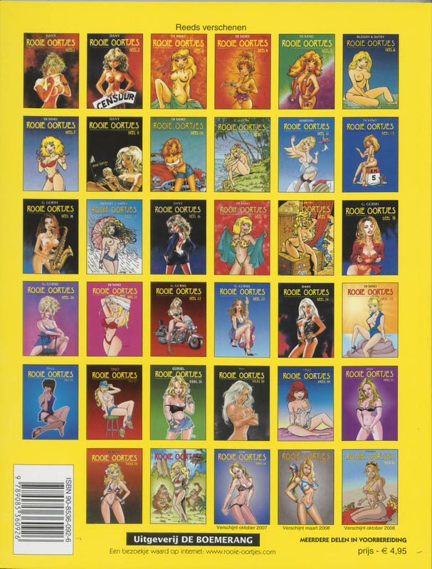 Rooie Oortjes / 33 / Rooie oortjes / 33 achterkant