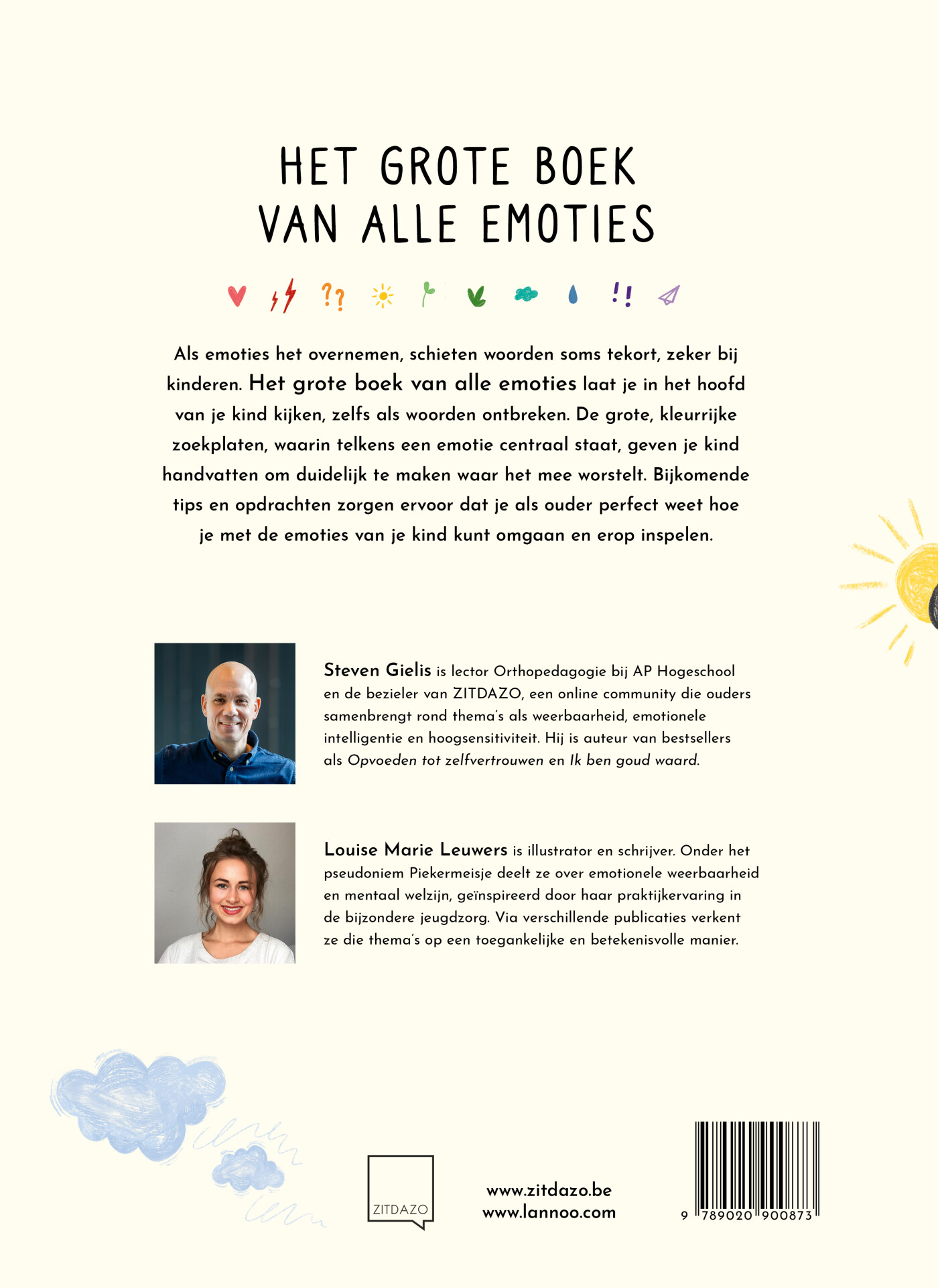 Het grote boek van alle emoties / Mama baas achterkant