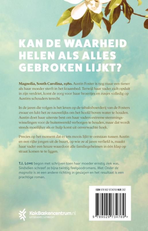 Onder de magnolia achterkant