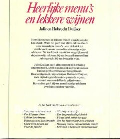 HEERLYKE MENU'S EN WYNEN achterkant