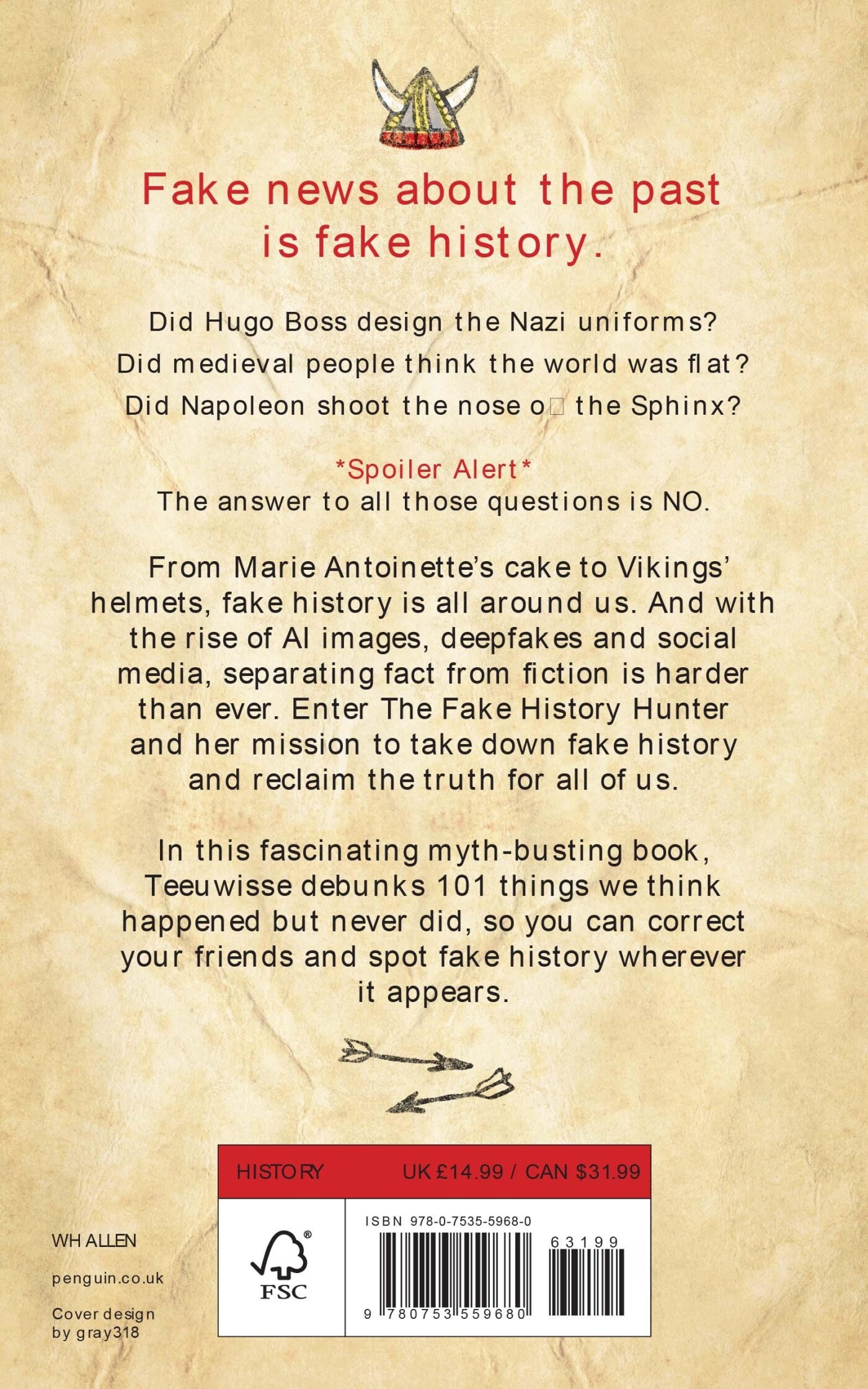 Fake History achterkant