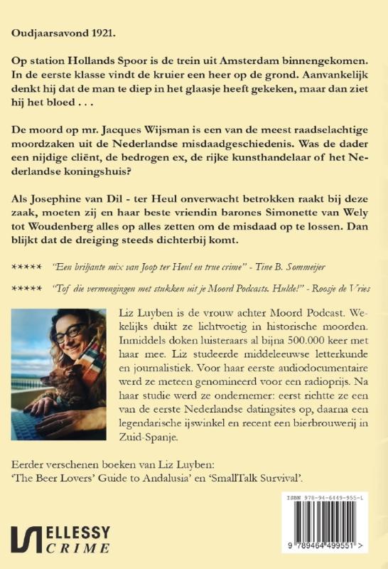 De moord op mr. Jacques Wijsman achterkant