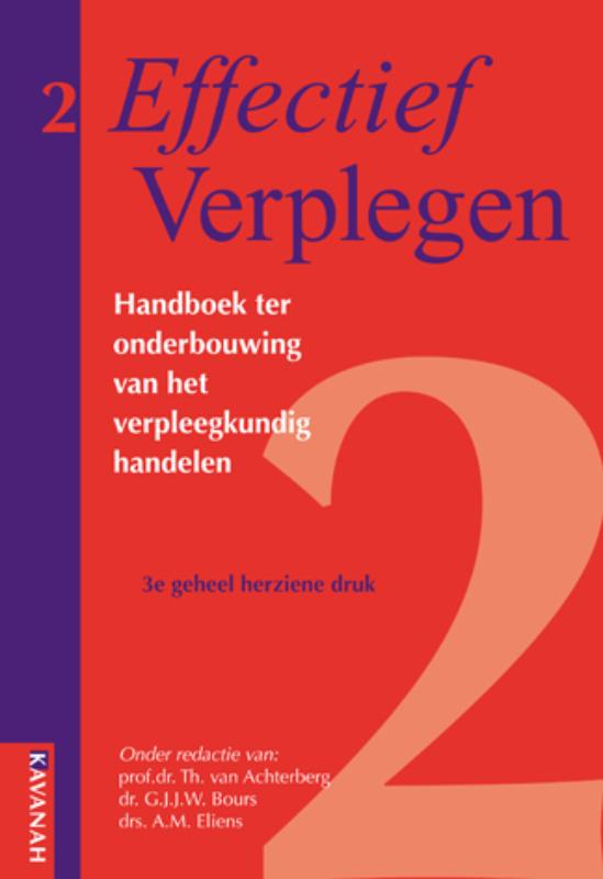 boekenbalie_9789057401176_cover Effectief Verplegen / Handboek ter onderbouwing van het verpleegkundig handelen / Effectief Verplegen