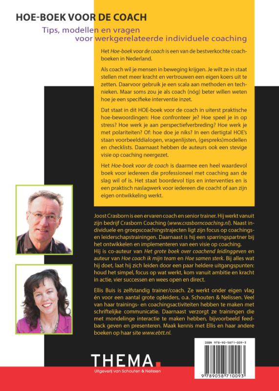 Hoe-boek voor de coach Hoe-boek voor de coach achterkant