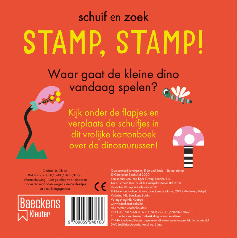 Stamp, stamp / Schuif en zoek achterkant
