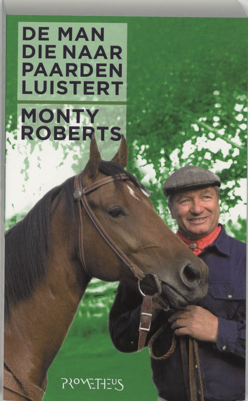 Man die naar paarden luistert