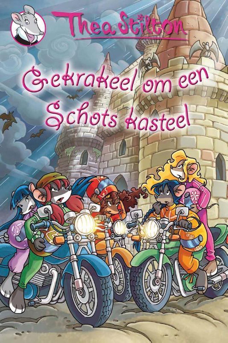 boekenbalie_9789085920007_cover Thea Stilton - Gekrakeel om een Schots kasteel / Thea Sisters / 12