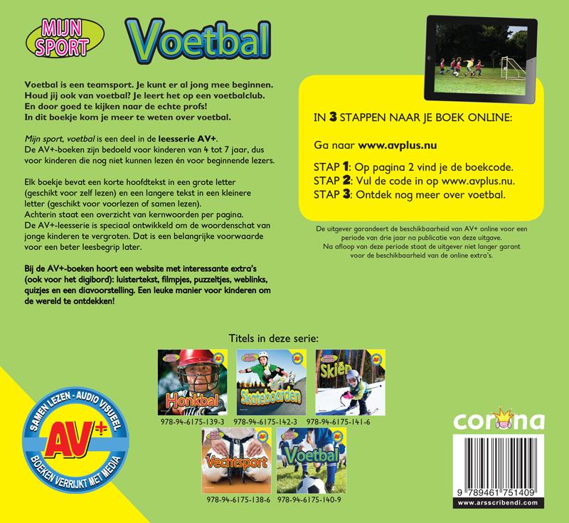 Voetbal / Mijn sport achterkant