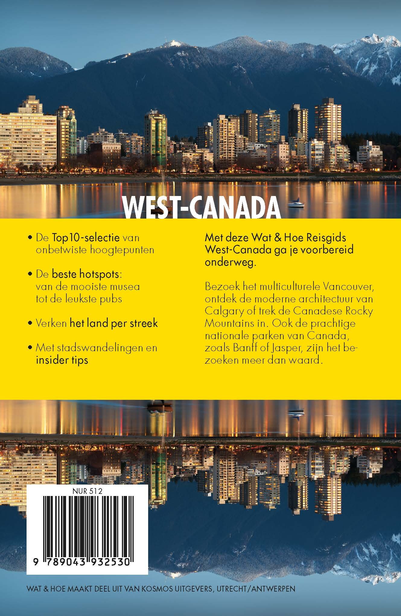 West-Canada / Wat & hoe reisgidsen achterkant