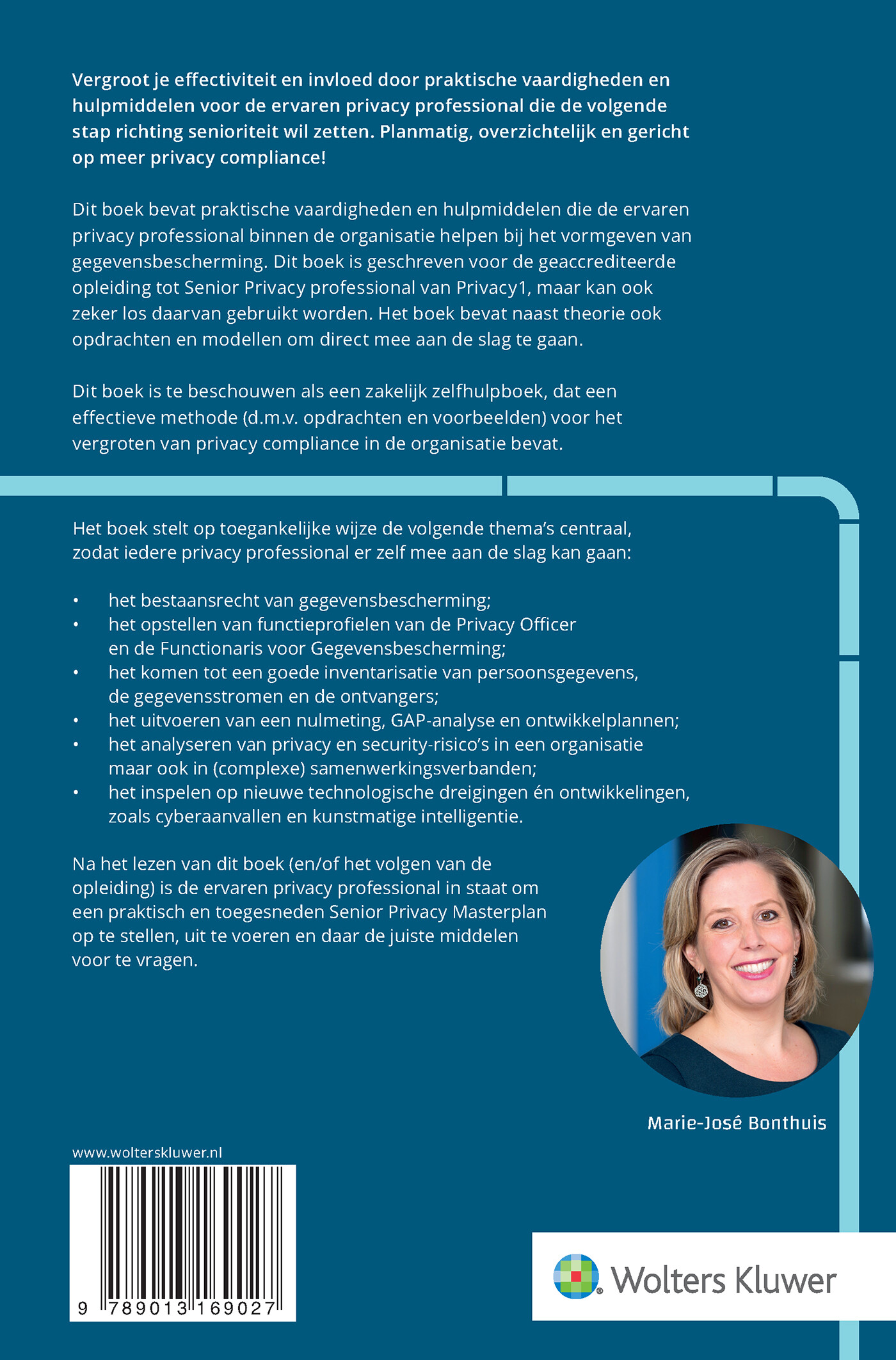 Senior Privacy Professional achterkant
