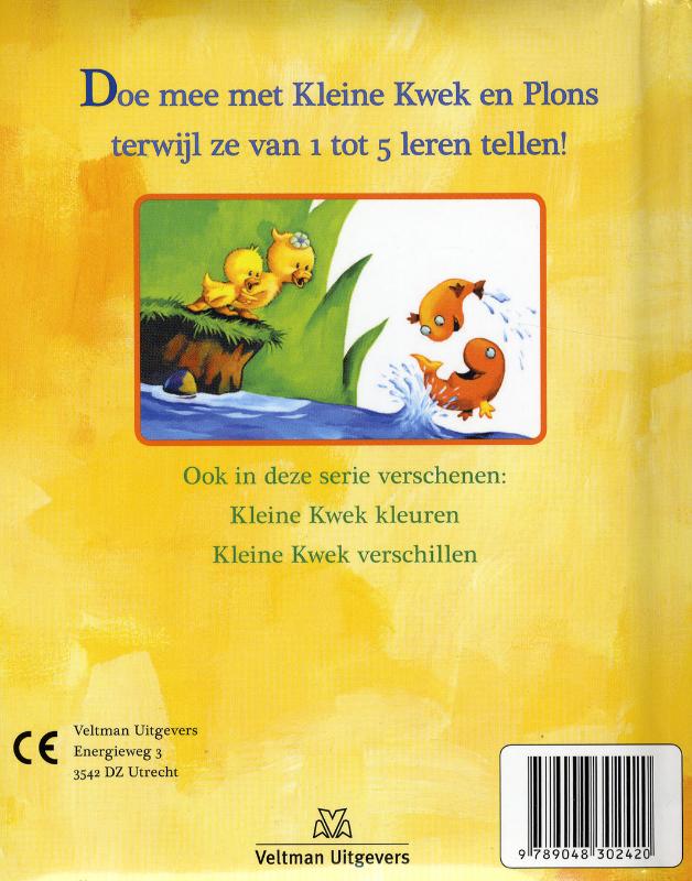 Tellen / Kleine Kwek achterkant