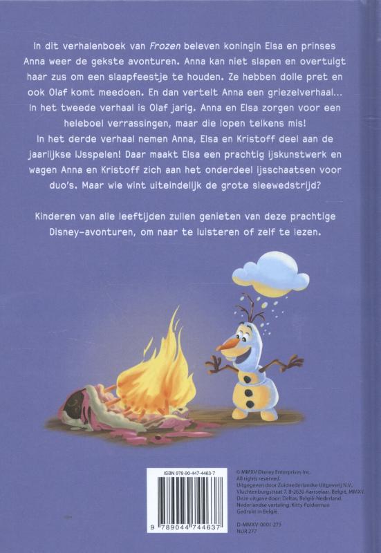 Disney Frozen magisch verhalenboek achterkant