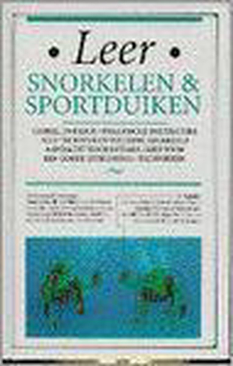 boekenbalie_9789021522074_cover LEER SNORKELEN EN SPORTDUIKEN