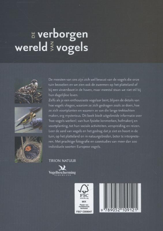 De verborgen wereld van vogels achterkant