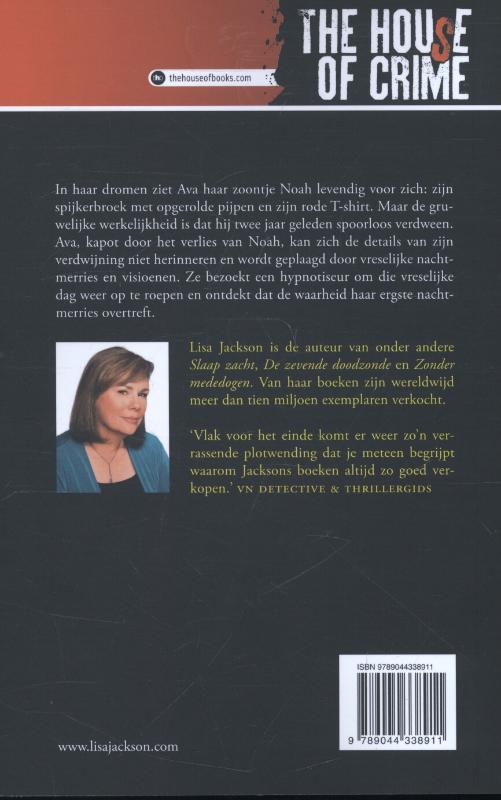 De onwetende / The house of crime achterkant