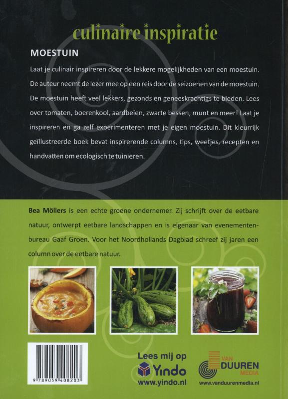 Culinaire inspiratie  -   Moestuin achterkant