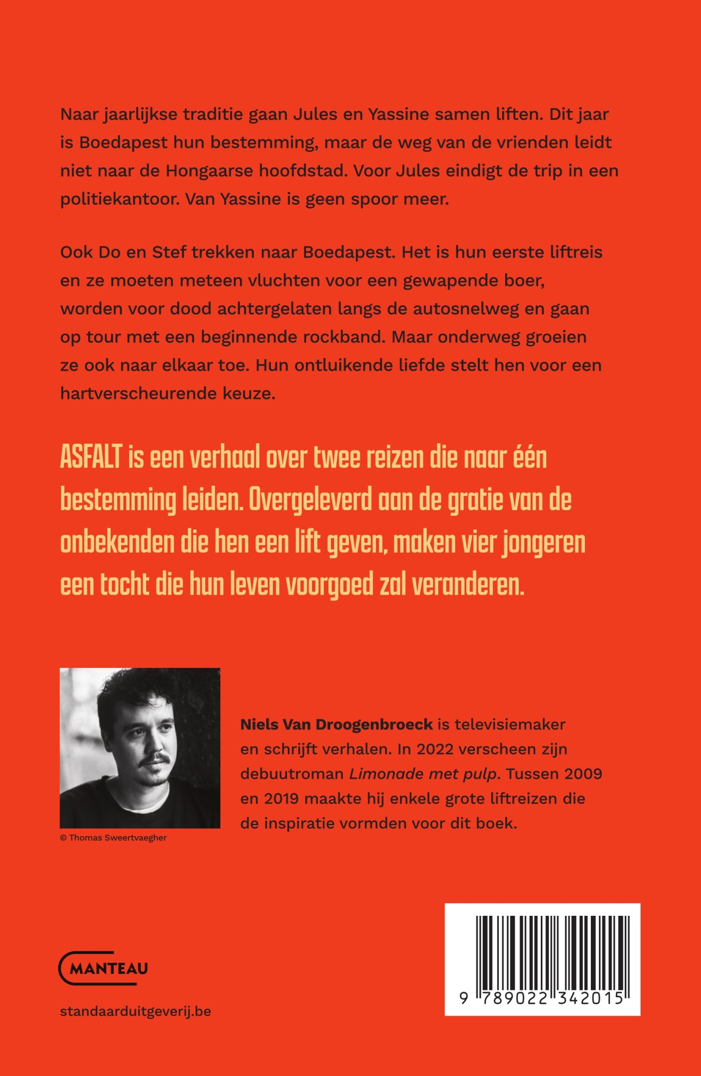 Asfalt achterkant