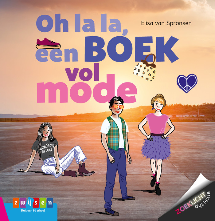 boekenbalie_9789048733835_cover Oh la la, een boek vol mode / Zoeklicht dyslexie / 01