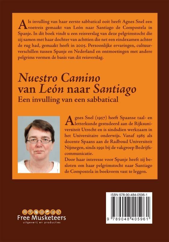 Nuestro Camino van León naar Santiago achterkant