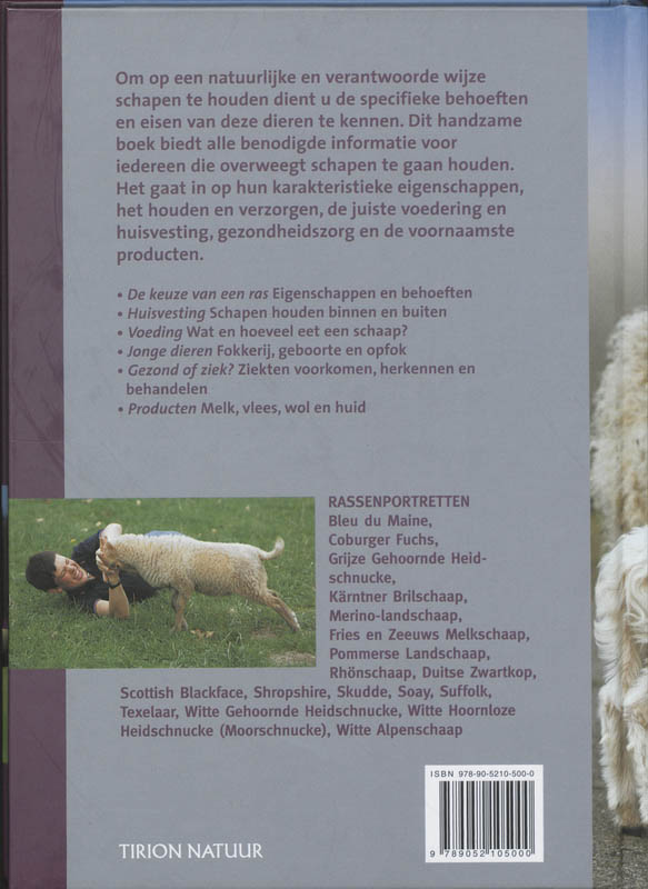 Schapen houden / Praktische Kleinveebibliotheek achterkant