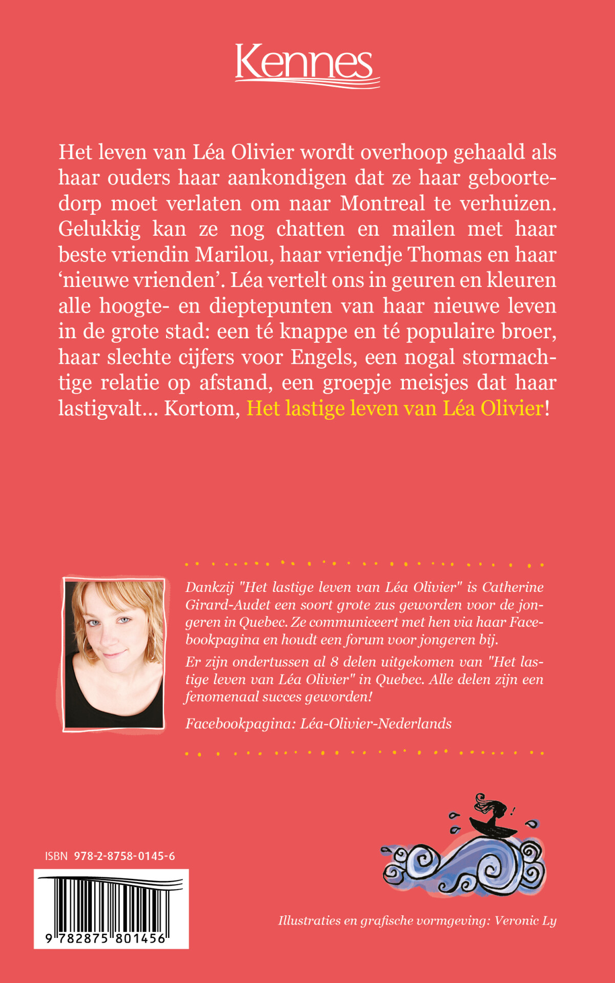 Verloren / Het lastige leven van Léa Olivier / 1 achterkant