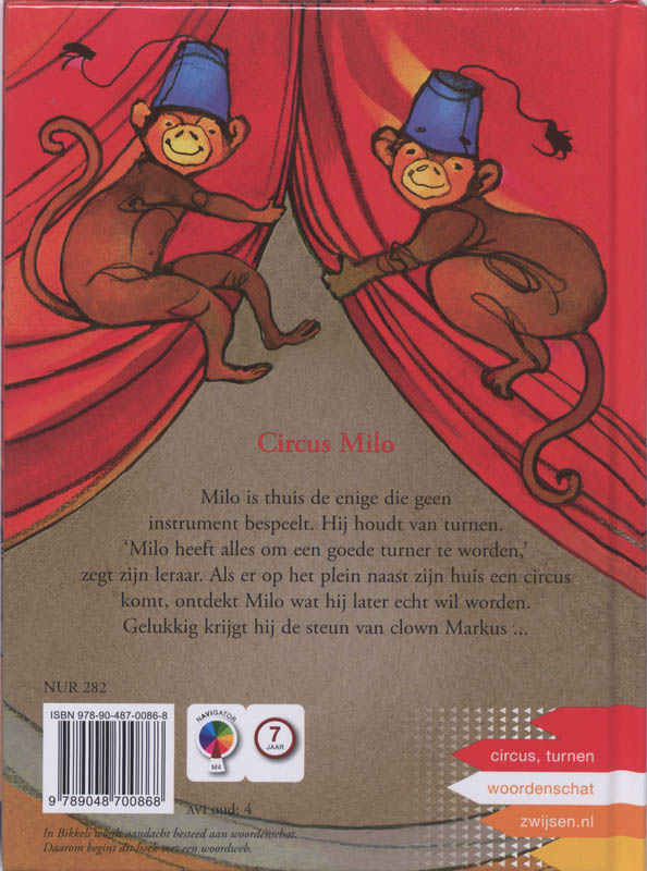 Circus Milo / Bikkels achterkant