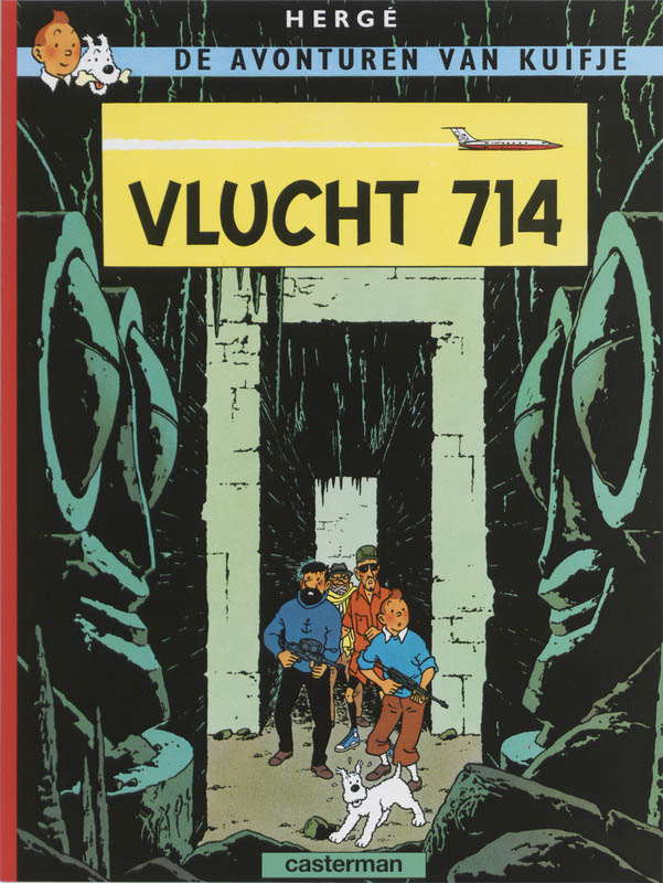 Hergé Vlucht 714 / 21 Vlucht 714 / De Avonturen Van Kuifje / 22