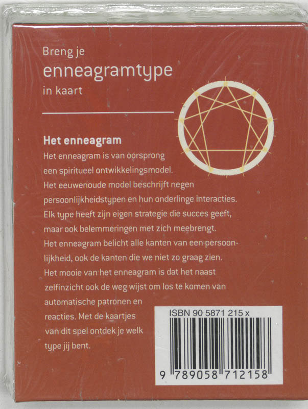 Breng Je Enneagram In Kaart achterkant