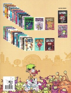 Men in Blork / Kid Paddle / 15 achterkant