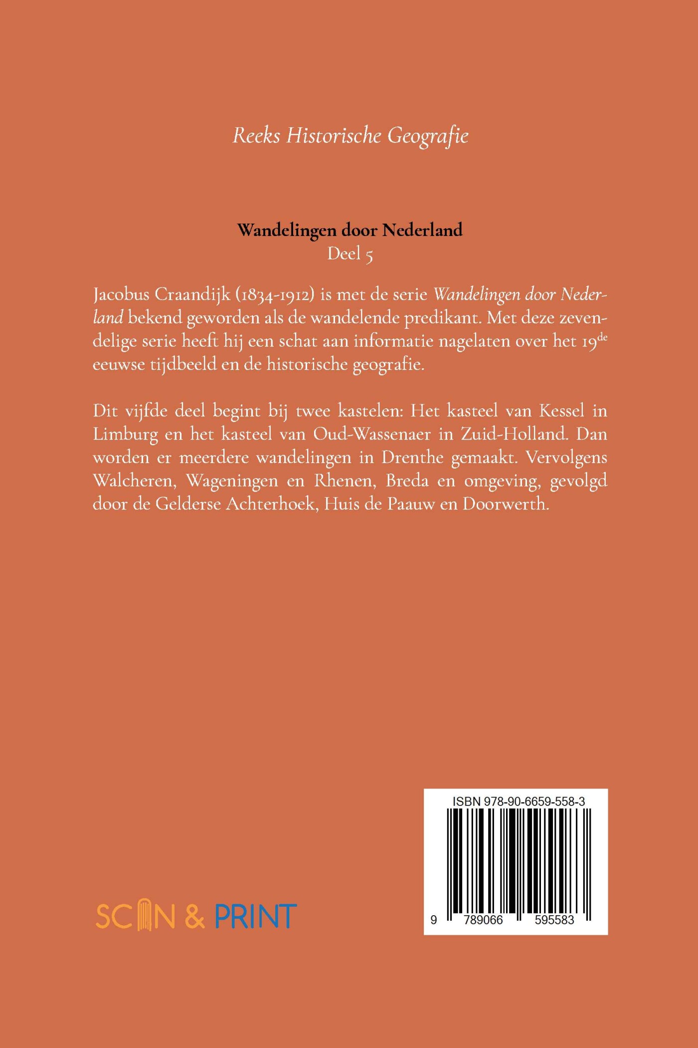 Wandelingen door Nederland 5 achterkant