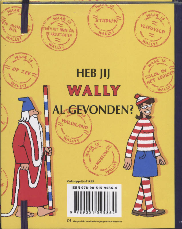 Waar is Wally? / De wereld rond / Waar is Wally achterkant