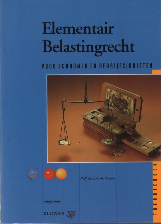 boekenbalie_9789013014327_cover Elementair Belastingrecht Economen Bedri