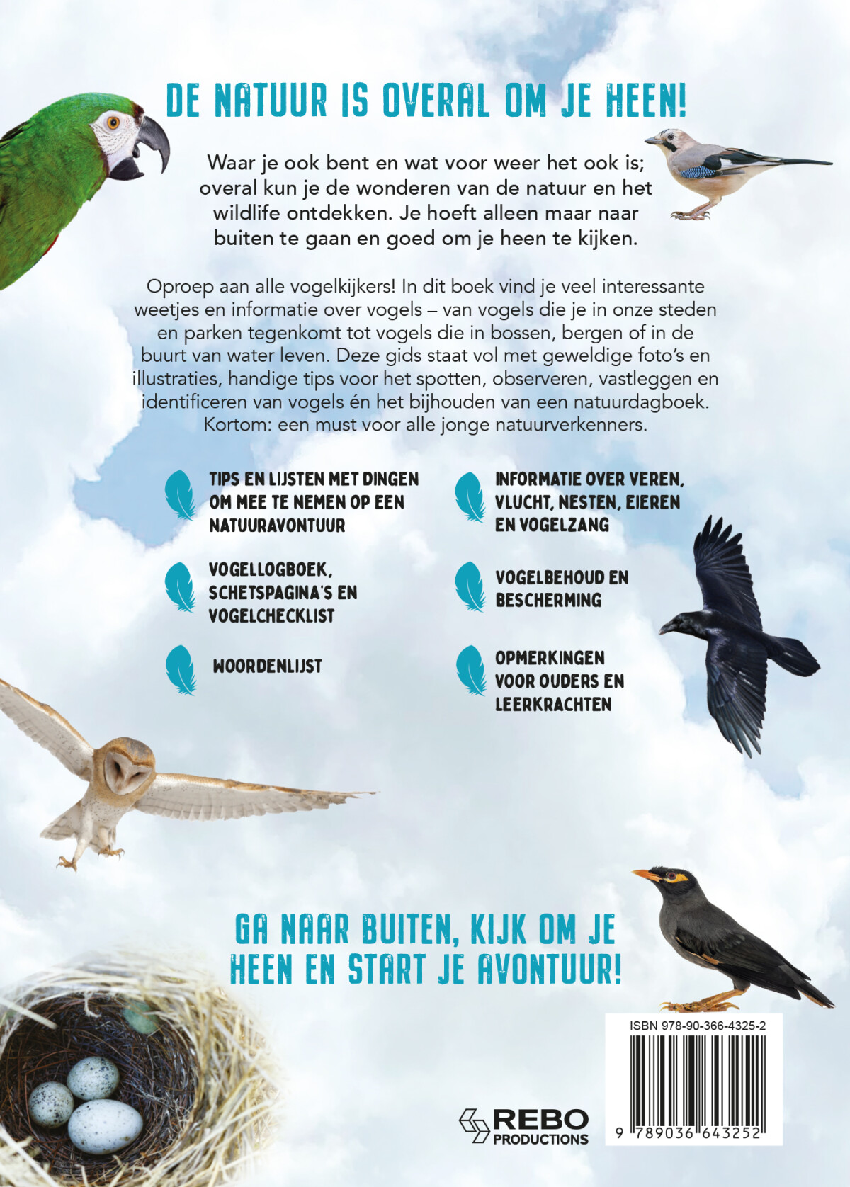 Natuuronderzoekers Vogels / Natuuronderzoekers achterkant
