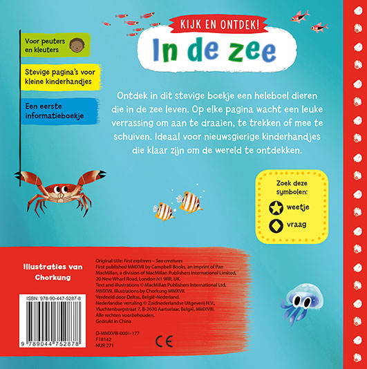 Kijk en ontdek, In de zee achterkant