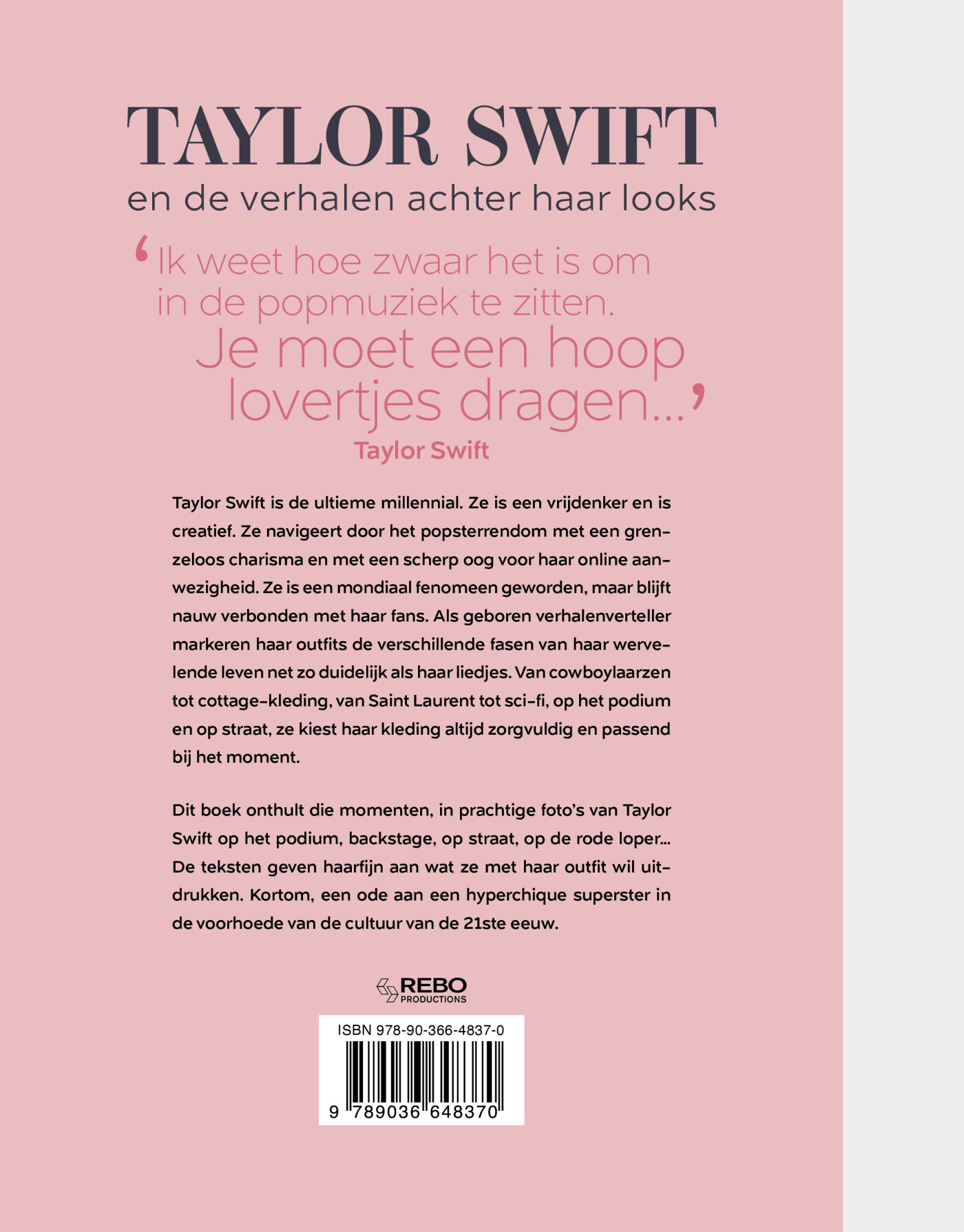 Taylor Swift en de verhalen achter haar looks achterkant