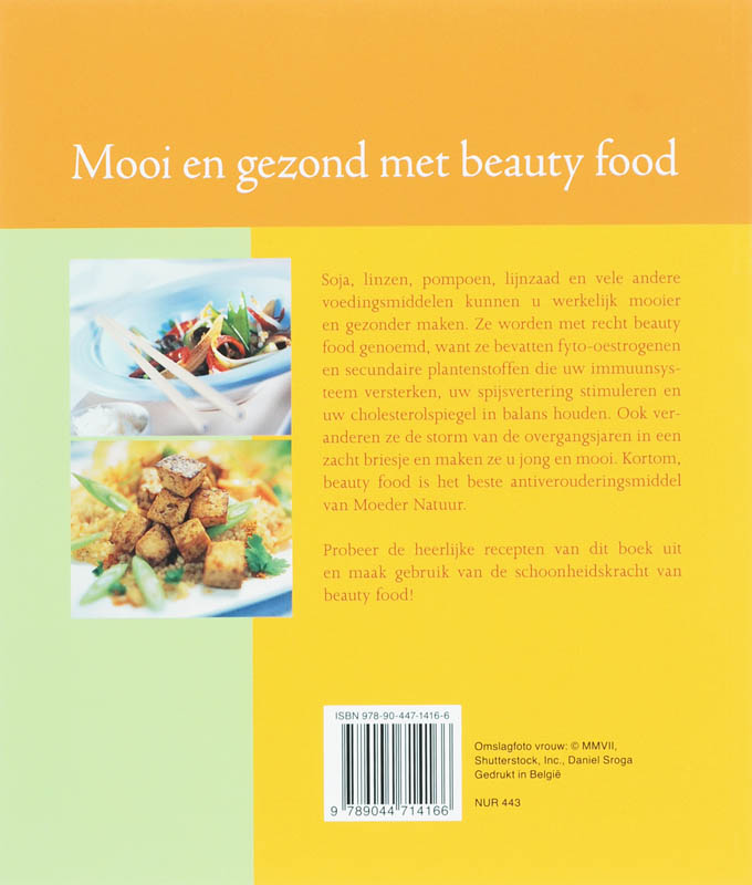 Beauty Food   Langer Jong En Mooi Met Plantaardige Hormonen achterkant