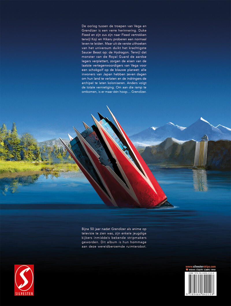 Grendizer achterkant