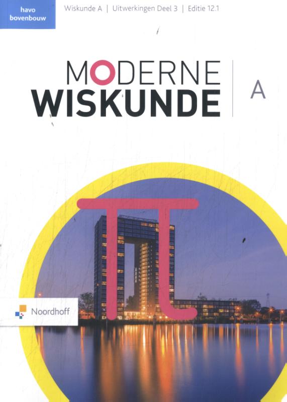 havo bovenbouw 3 / Moderne Wiskunde / Uitwerkingenboek A