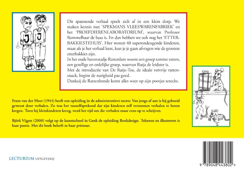 De Rattenbende achterkant