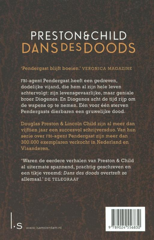 Pendergast thriller 6 - Dans des doods achterkant