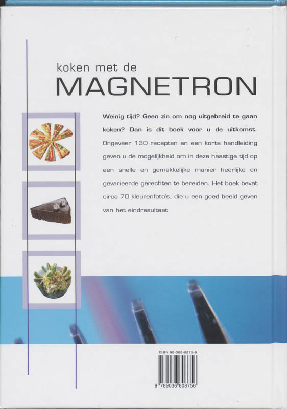 Koken Met De Magnetron achterkant