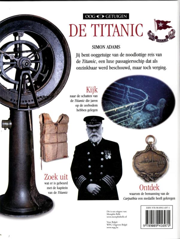 De Titanic / Ooggetuigen achterkant