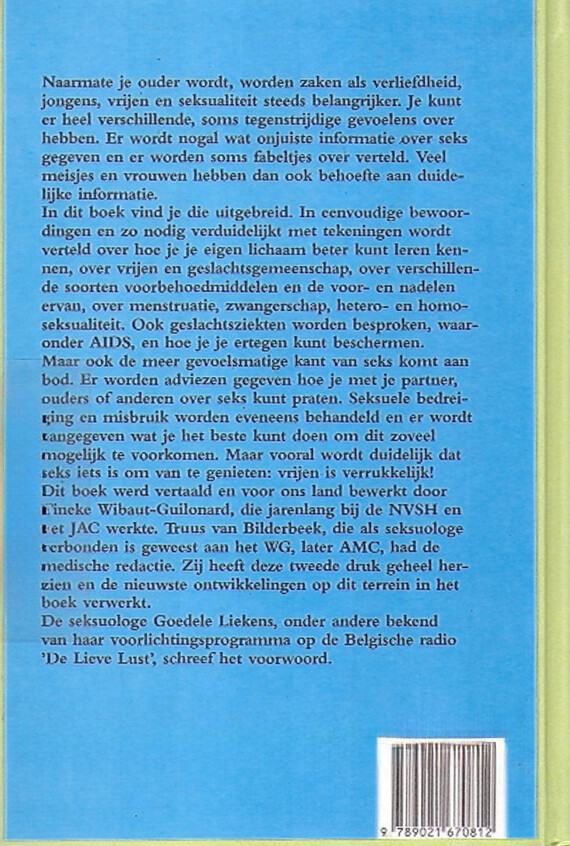 Vrijen is verrukkelijk achterkant