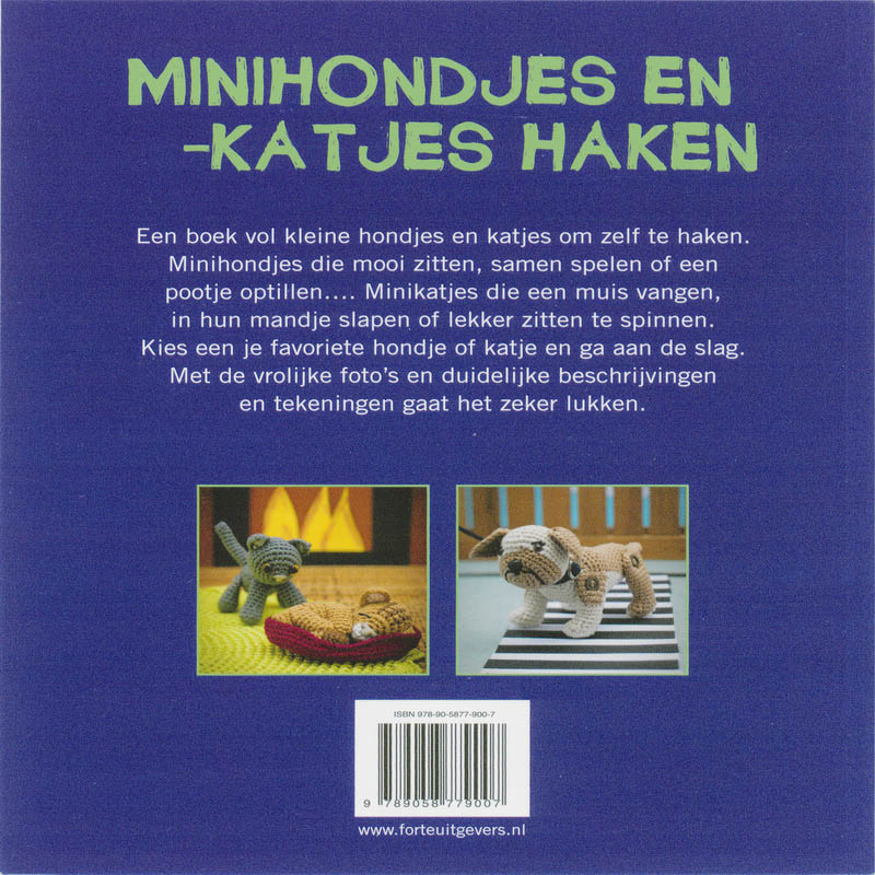 Minihondjes en -katjes haken achterkant